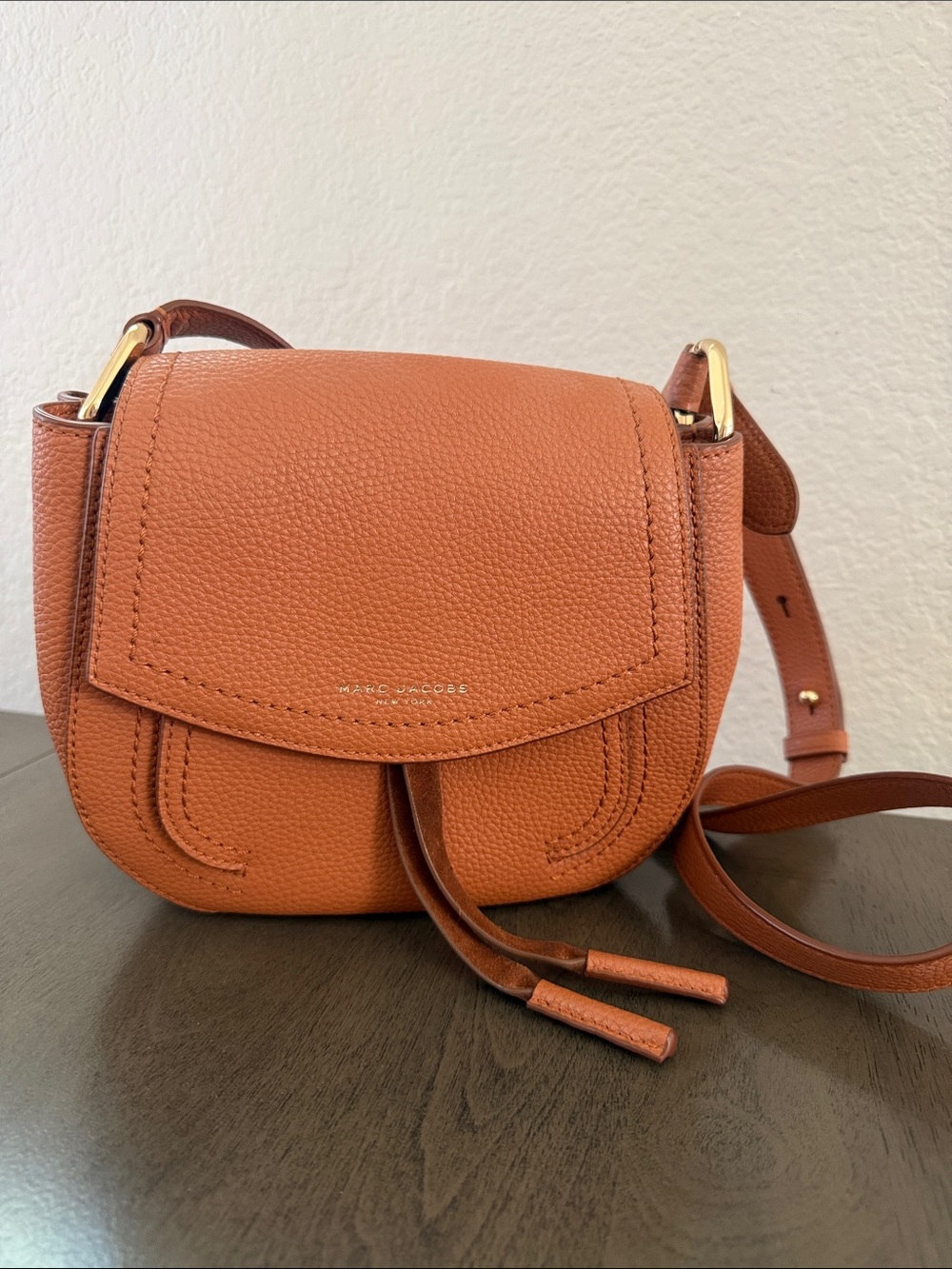 Marc Jacobs Brown Saddle Bag